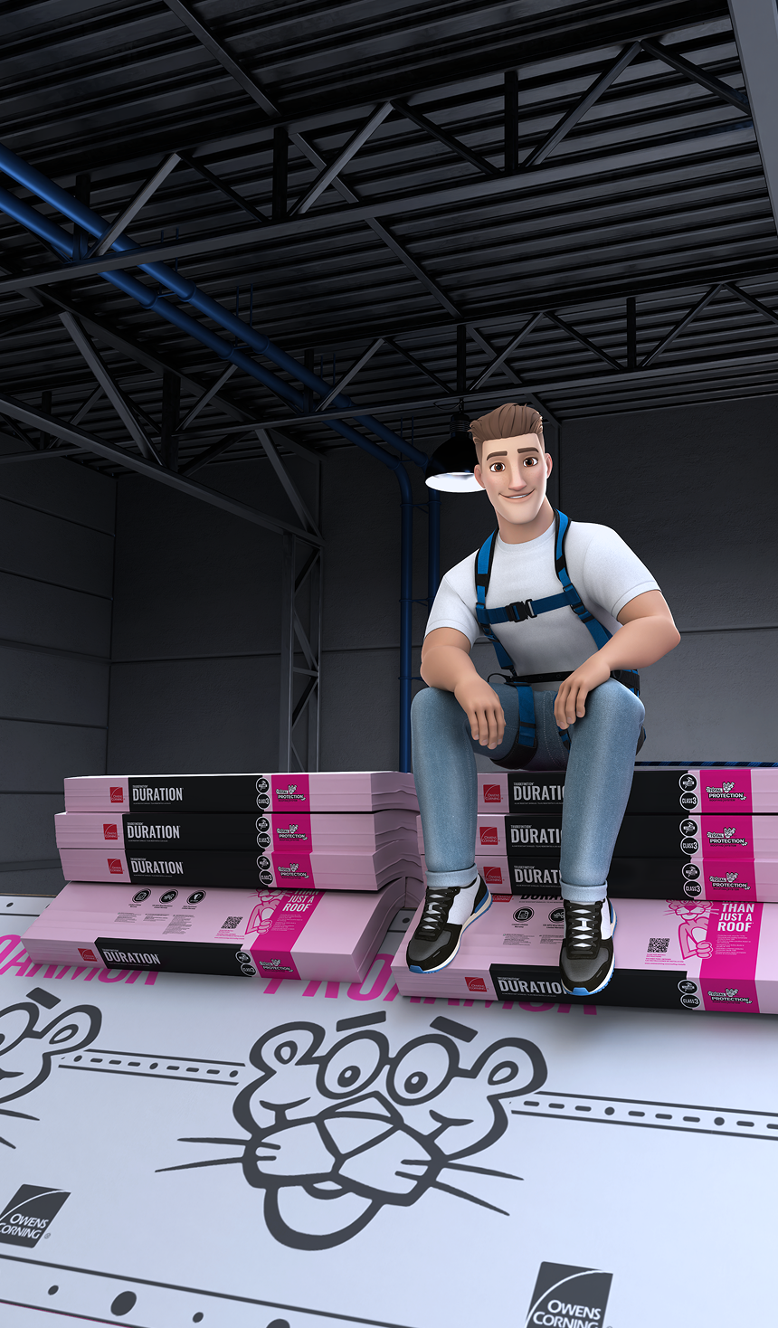 siitting on bundle look at cam